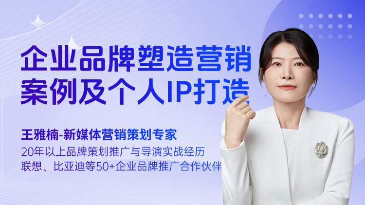 企业品牌塑造营销案例及个人IP打造