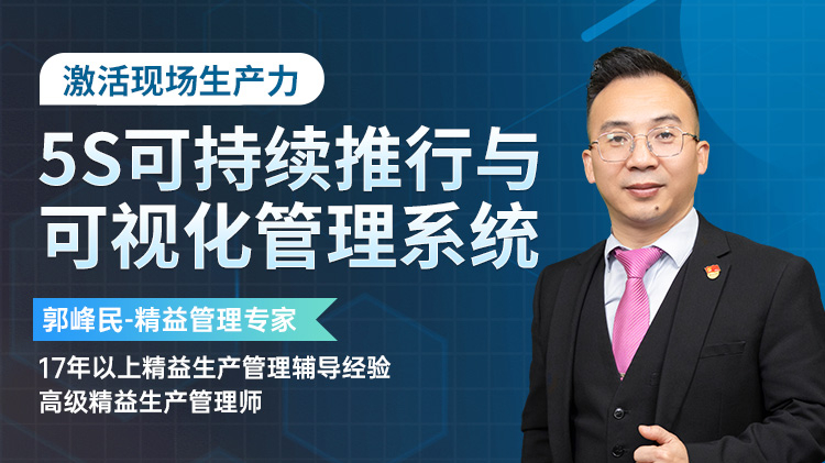 激活现场生产力：5S可持续推行与可视化管理系统