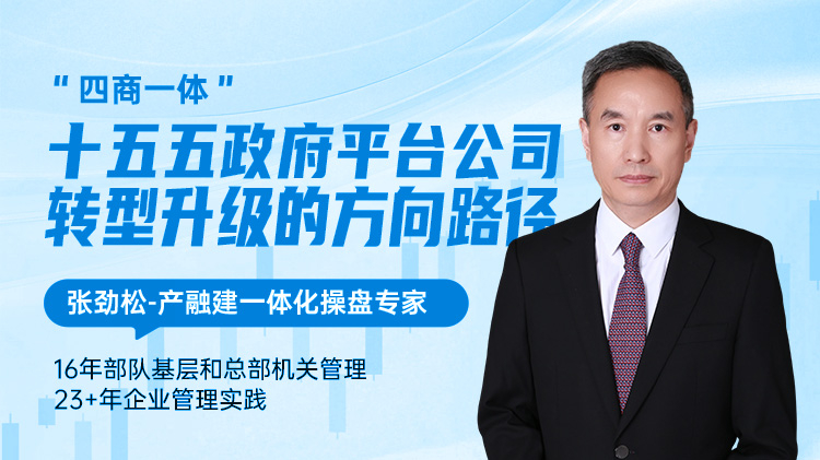四商一体：十五五政府平台公司转型升级的方向路径