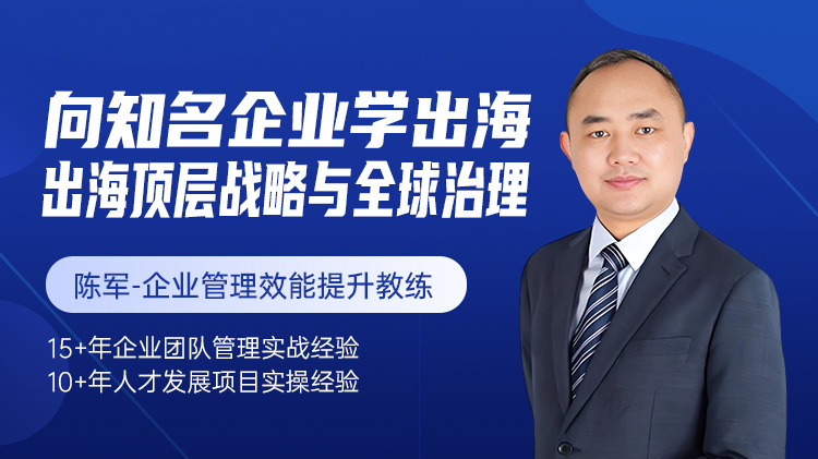 向知名企业学出海-出海顶层战略与全球治理
