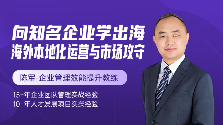 向知名企业学出海-海外本地化运营与市场攻守