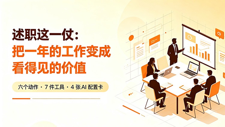 述职这一仗：把一年的工作变成看得见的价值